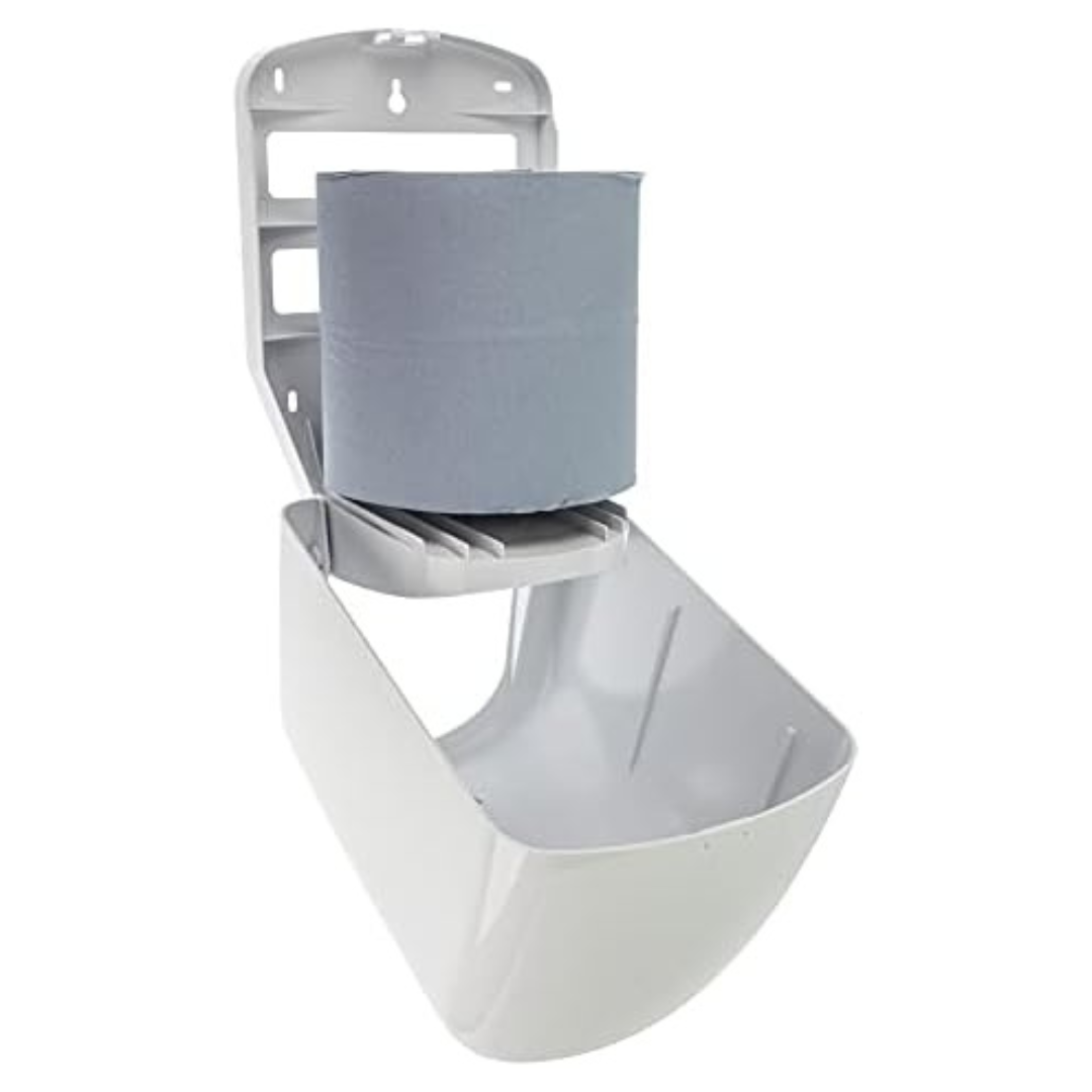 Phoenix Centre Feed Dispenser with 2-Ply Blue Roll | Wall-Mounted Kit (50m)