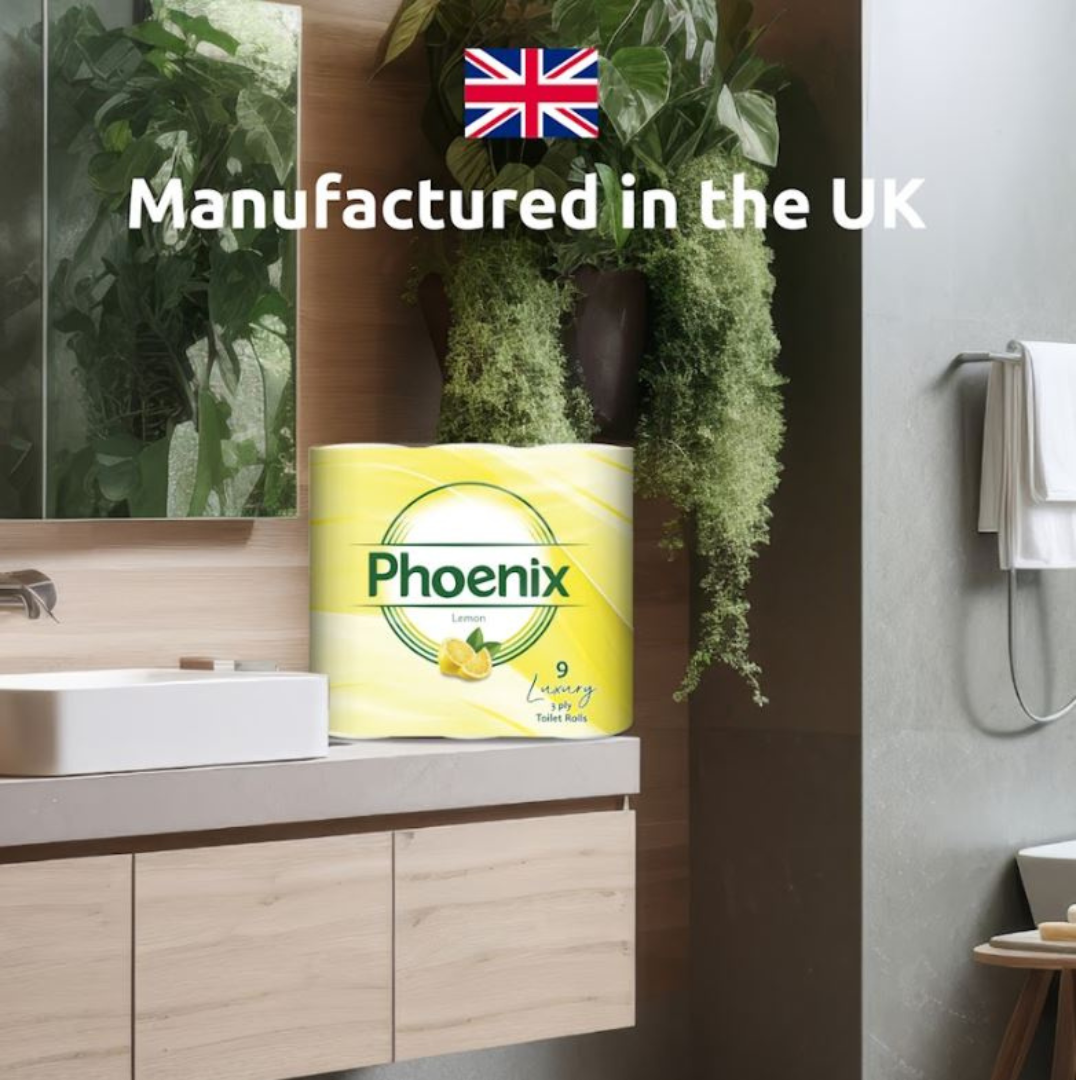 45 Rolls Soft Supreme Luxury Quilted 3 Ply Lemon-Fragranced Toilet Rolls