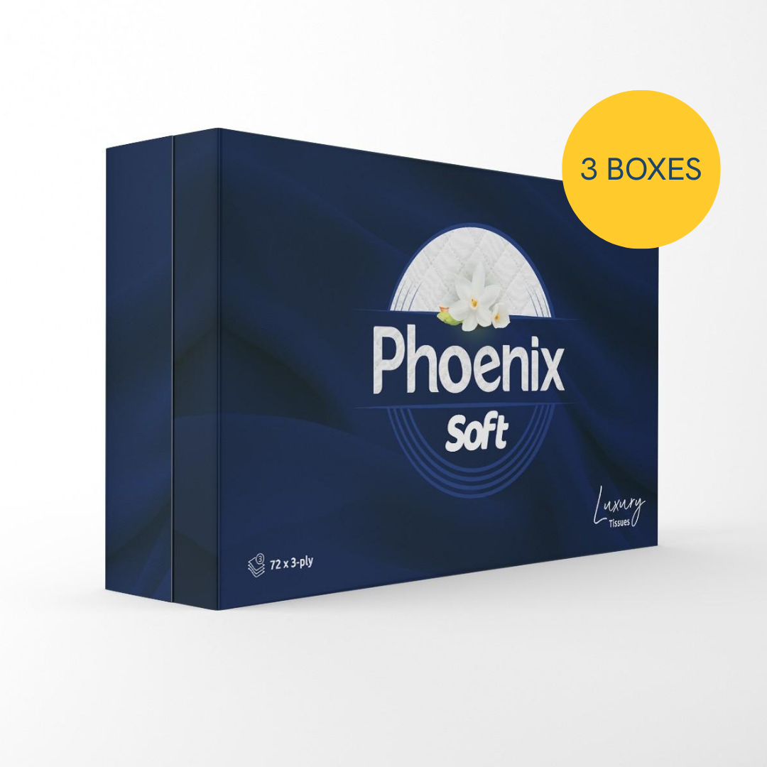 Soft Supreme Luxury 3-Ply Facial Tissues 3 Boxes