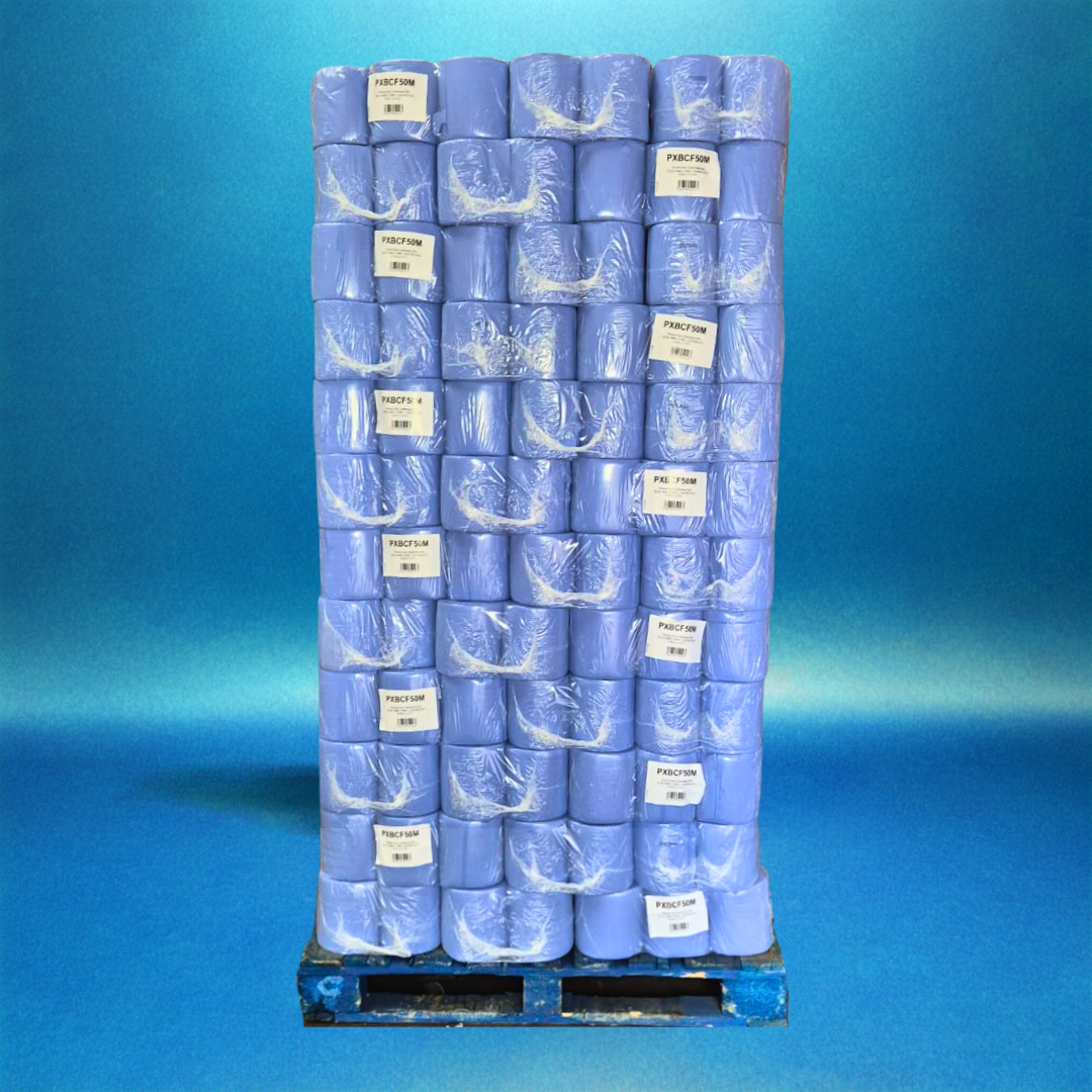 Phoenix Premium – Wholesale Pallet Offer: 150m Blue 2 Ply Centrefeed 6 Rolls Per Case x 84 Cases