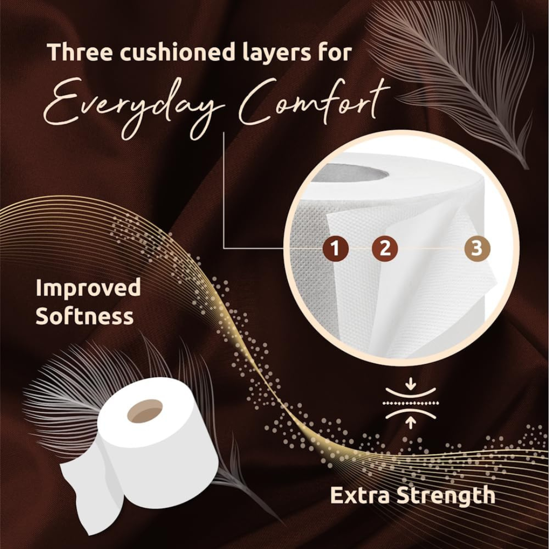 Pallet – Phoenix 3-Ply Shea Butter Toilet Rolls | 2,520 Rolls (12 Packs x 42 Cases)