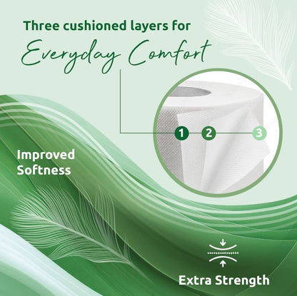 Phoenix 90 Rolls Quilted 3-Ply Toilet Tissue – Aloe Vera & Lemon Variety Pack