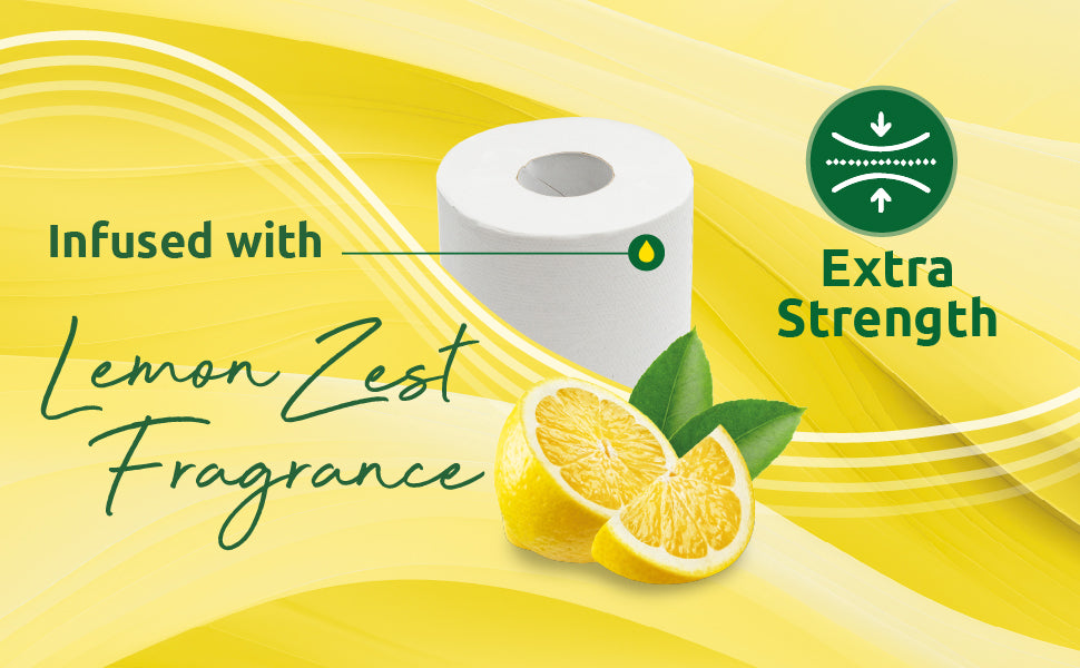 Phoenix 90 Rolls Quilted 3-Ply Toilet Tissue – Aloe Vera & Lemon Variety Pack