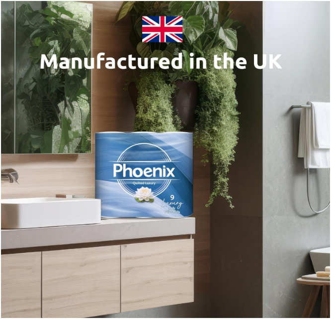 Phoenix 90 Rolls Quilted 3-Ply Toilet Tissue – Aloe Vera & Unscented Variety Pack
