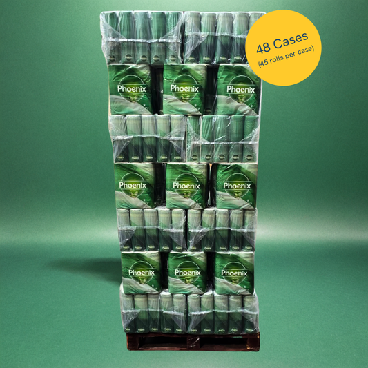 Pallet – Phoenix 3-Ply Aloe Vera Toilet Rolls | 2,160 Rolls (45 Rolls x 48 Cases)