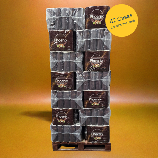 Pallet – Phoenix 3-Ply Shea Butter Toilet Rolls | 2,520 Rolls (12 Packs x 42 Cases)